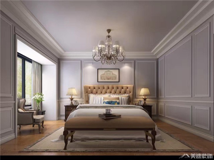 芙佳花園-簡歐風(fēng)-臥室