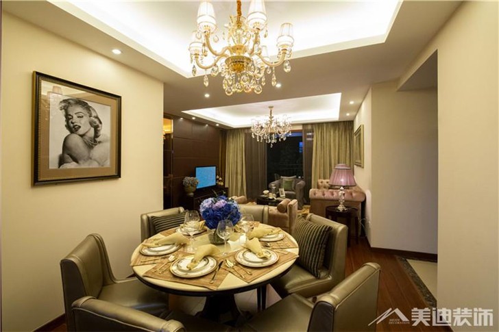 八方小區(qū)裝修案例-餐廳