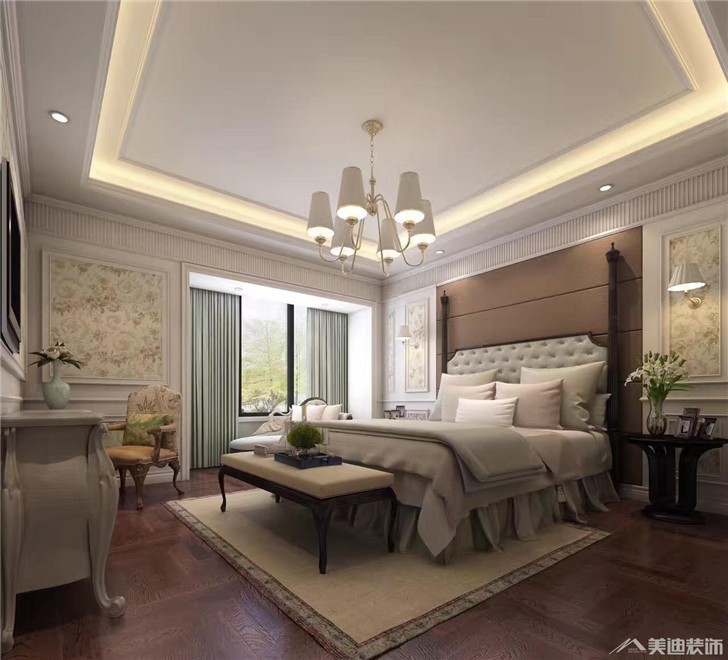 芙佳花園-簡歐風(fēng)-臥室