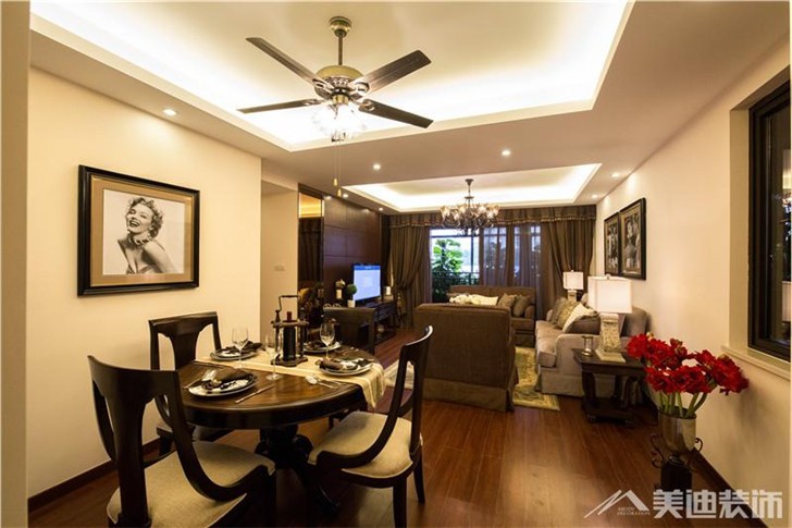 八方小區(qū)裝修案例-餐廳