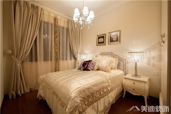 八方小區(qū)裝修案例-臥室