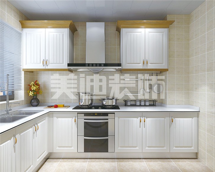 長沙中建信和城115平裝修案例-廚房