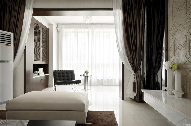 長沙龍泉美墅裝修案例-客廳