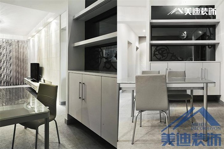 長沙現(xiàn)代簡約裝修案例-書房