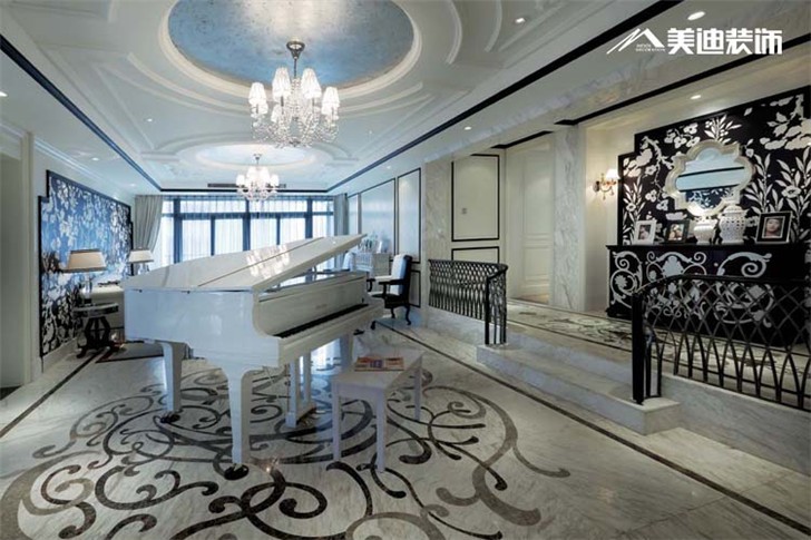 長沙三室一廳裝修案例-琴房