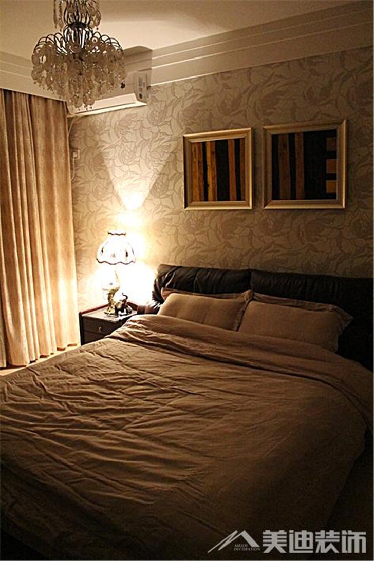 長(zhǎng)沙湘江世紀(jì)城裝修案例-臥室