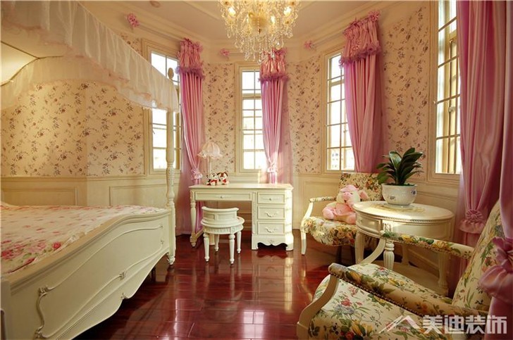 長(zhǎng)沙水云間裝修案例-臥室