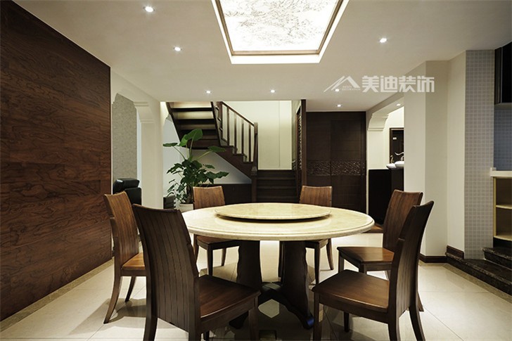 長(zhǎng)沙西山匯景現(xiàn)代簡(jiǎn)約裝修案例-餐廳