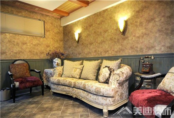 長(zhǎng)沙水云間裝修案例-客廳