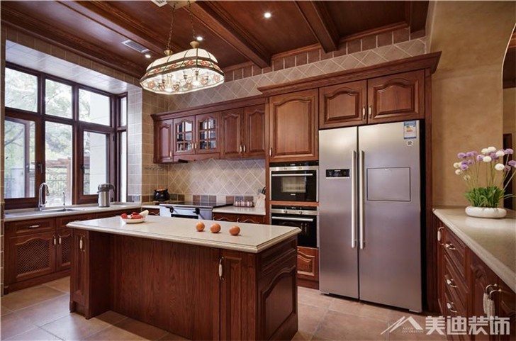 長沙世茂鉑翠灣裝修案例-廚房