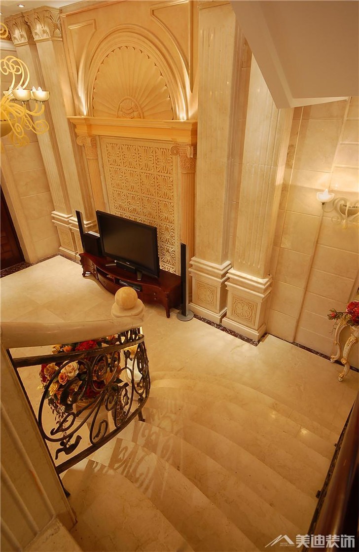 長(zhǎng)沙水云間裝修案例-客廳