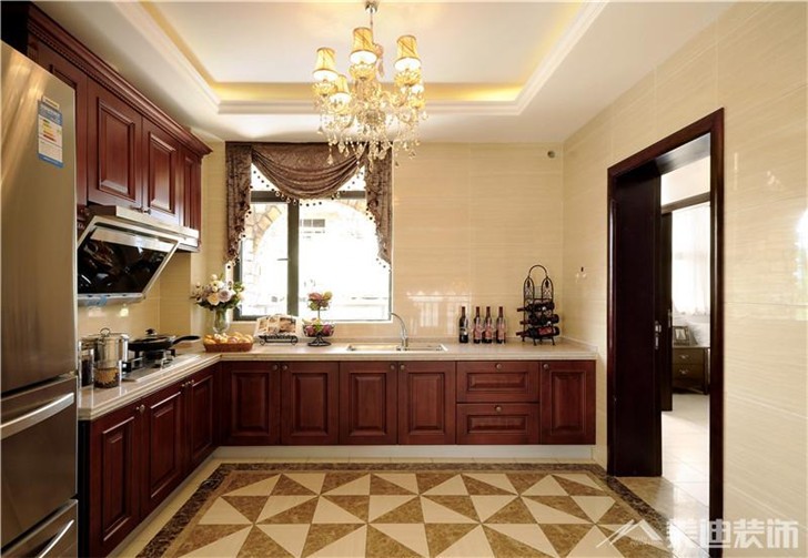 長沙世茂鉑翠灣裝修案例-廚房
