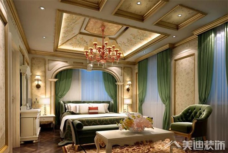 碧桂園600㎡別墅案例-臥室