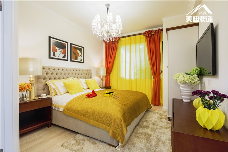 長(zhǎng)沙北辰三角洲現(xiàn)代前衛(wèi)裝修案例圖-臥室