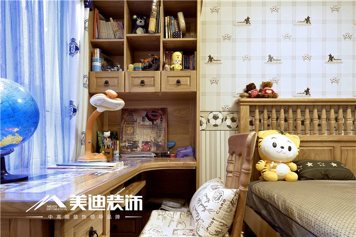 金地三千府220㎡裝修案例-臥室