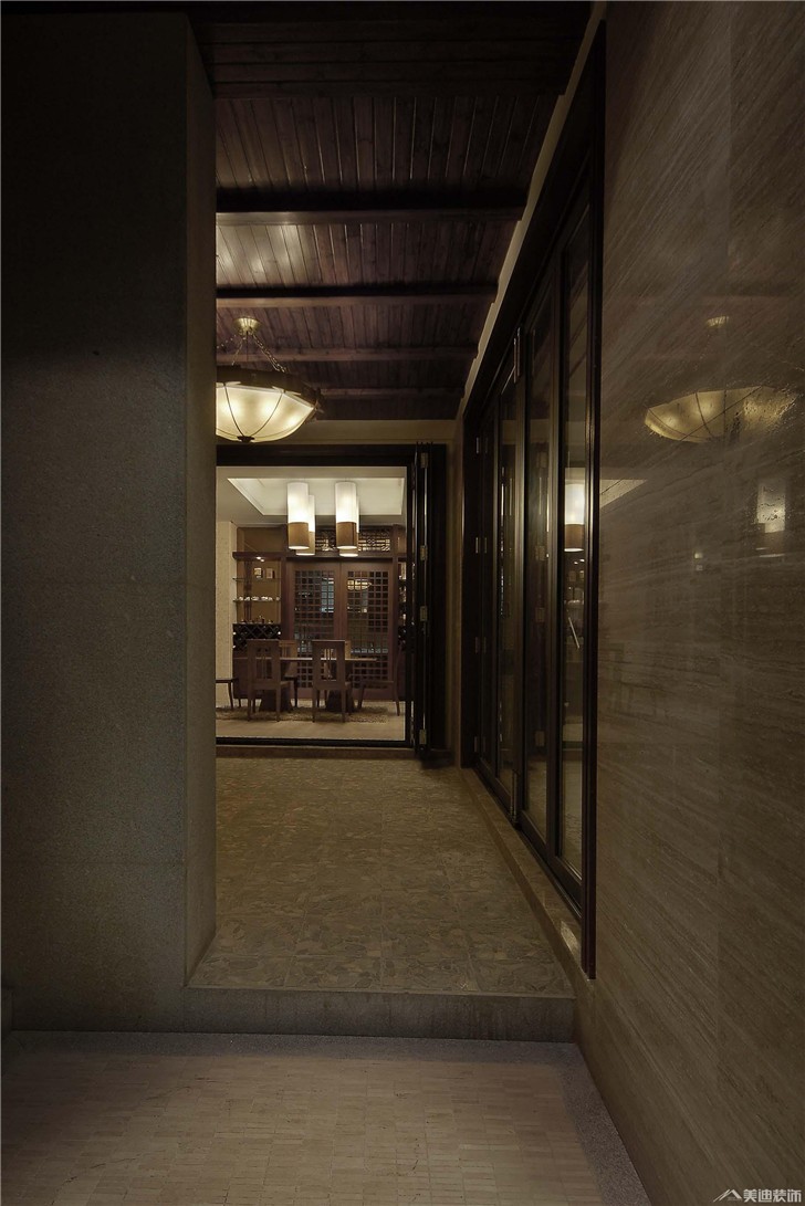 梅溪湖280㎡裝修案例-過道