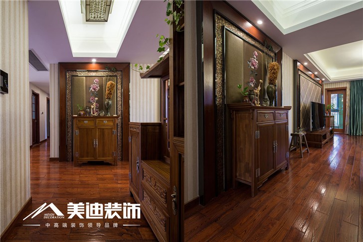 復(fù)地崑玉裝修案例-過道