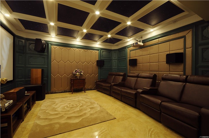 碧桂園別墅案例-影音室