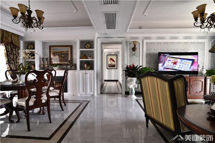 金茂梅溪湖裝修案例-過(guò)道