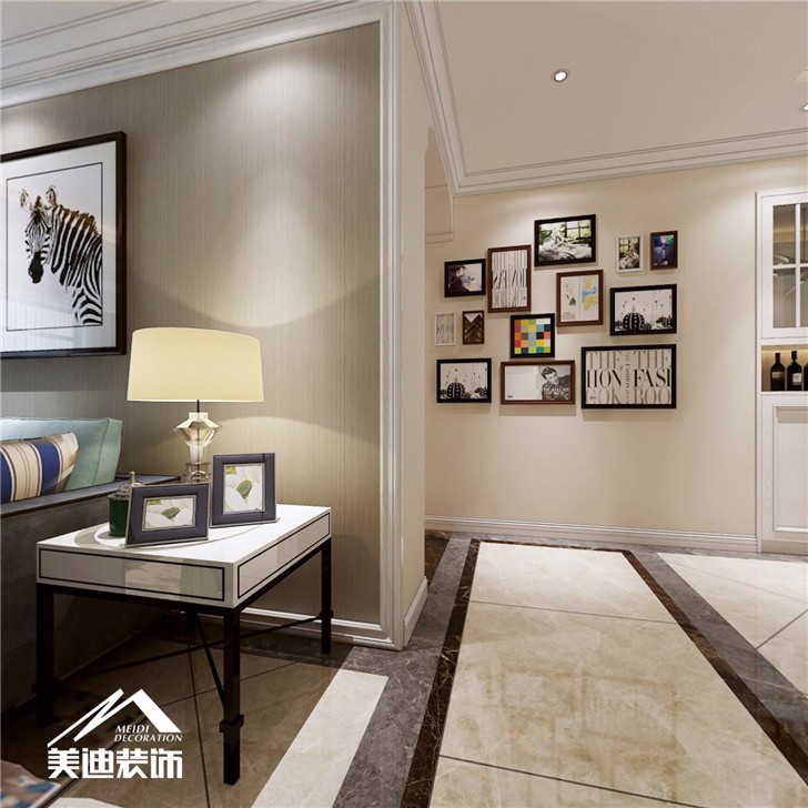 盛隆家園現(xiàn)代風(fēng)格案例-過道