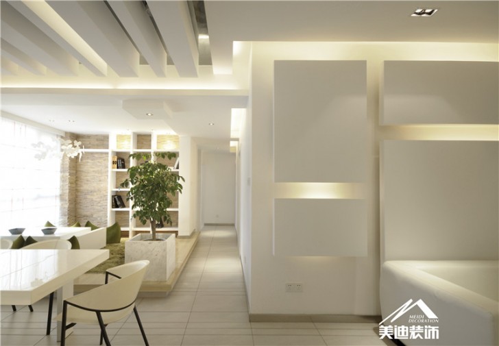 卓越未來海岸樣板房-白· 吐息-過道