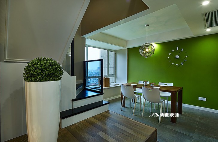 長沙八方小區(qū)裝修效果圖-餐廳