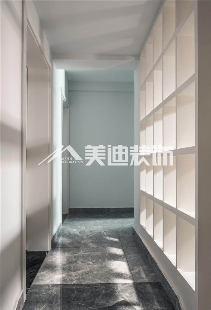 北辰三角洲現(xiàn)代簡約風(fēng)裝修案例圖—過道