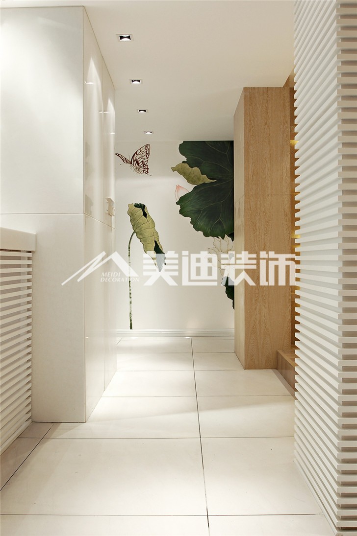 融科東南?，F(xiàn)代簡約風(fēng)裝修案例圖—過道