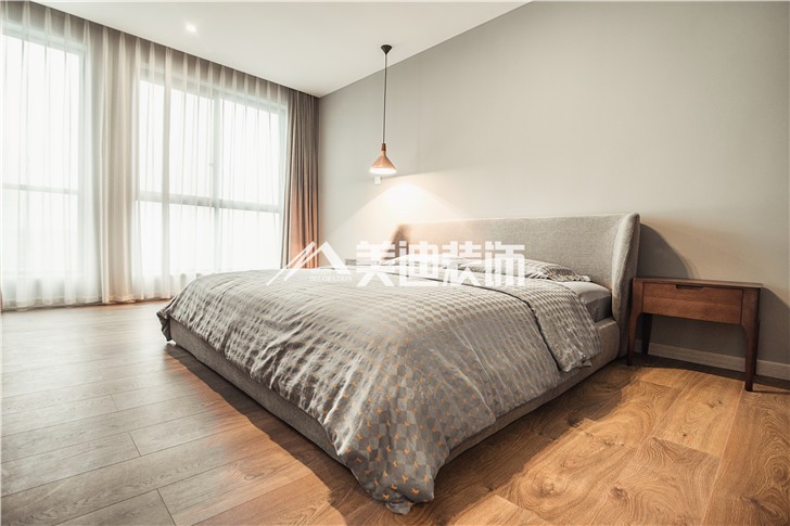 金科東方大院150平MIJI生活風(fēng)裝修案例圖—臥室