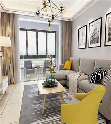 陽光麗城128平北歐風(fēng)720度 ...