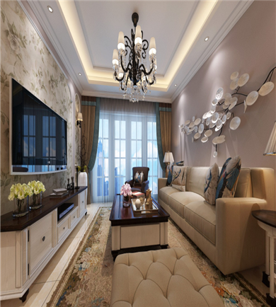 清江雅苑97平歐式風(fēng)720度 ...