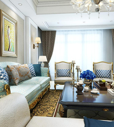 奧海瀾庭430平簡歐風(fēng)720度 ...