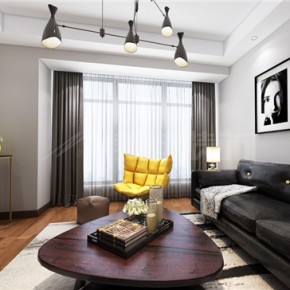 八方小區(qū)124平現(xiàn)代風(fēng)裝修 ...