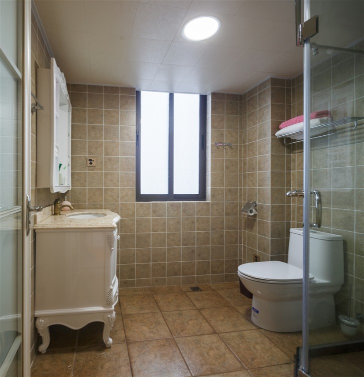 江南世家130平簡歐風(fēng)格-衛(wèi)生間