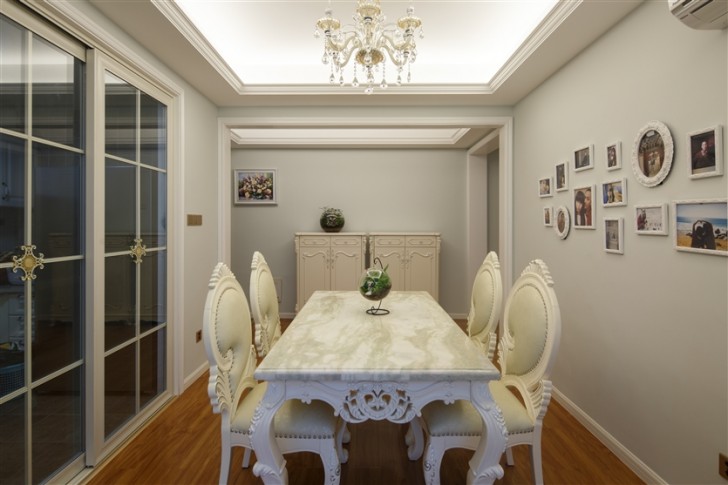 江南世家130平簡歐風(fēng)格-餐廳