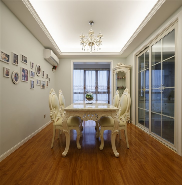 江南世家130平簡歐風(fēng)格-餐廳