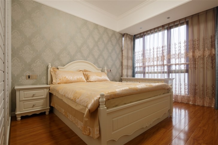 江南世家130平簡歐風(fēng)格-臥室