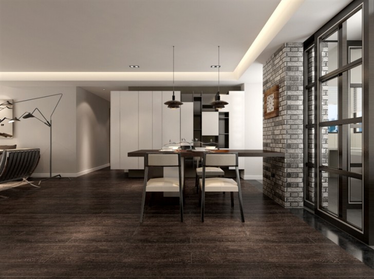 金鵬佳苑120㎡現(xiàn)代風格-餐廳