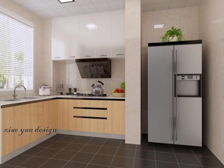 武廣國(guó)際學(xué)苑118平現(xiàn)代風(fēng)效果圖-廚房