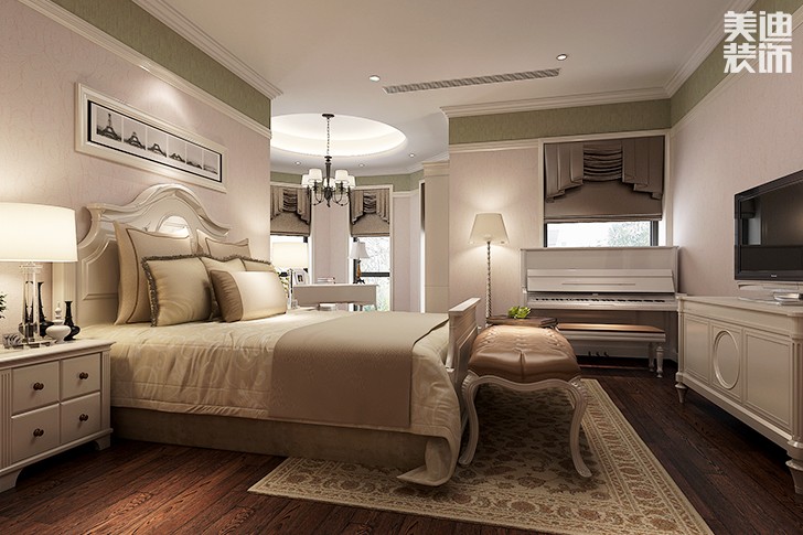 北歐小鎮(zhèn)150平米歐式風(fēng)格裝修效果圖--小孩房