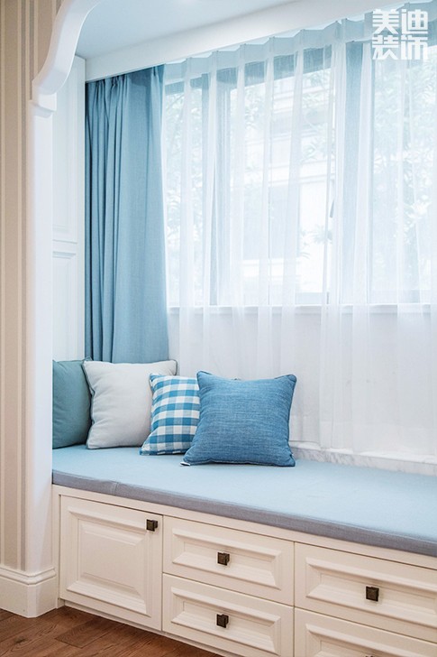 格林春天150平米輕奢法式風(fēng)格實(shí)景圖--臥室