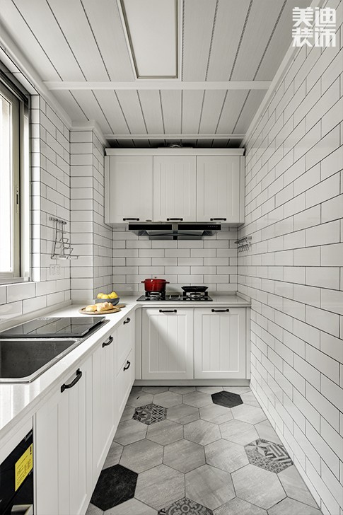 愛琴灣148平米北歐風(fēng)格實(shí)景圖--廚房