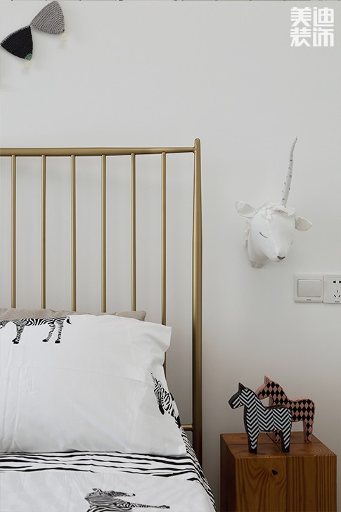 愛琴灣148平米北歐風(fēng)格實(shí)景圖--臥室