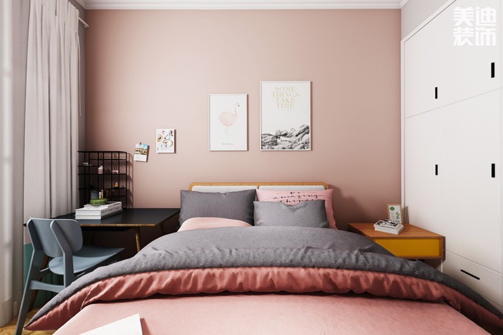 東方城市廣場(chǎng)140平米現(xiàn)代風(fēng)格案例圖--臥室