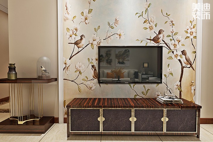 東方城市廣場(chǎng)160平米現(xiàn)代風(fēng)格案例圖--客廳