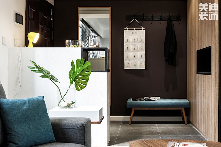 臨武家園小區(qū)115平現(xiàn)代風(fēng)裝修案例圖