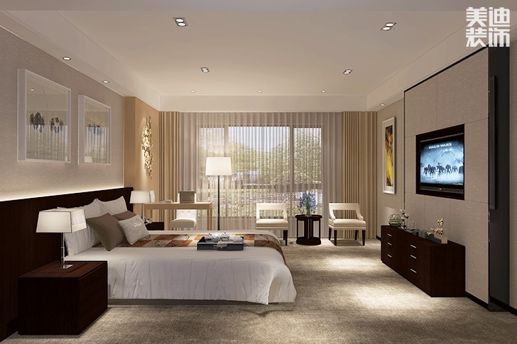 紫云山莊1102平方新中式裝修案例圖