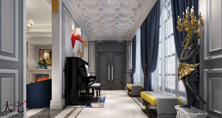 青竹園1000平米法式獨棟裝修案例效果圖--其他