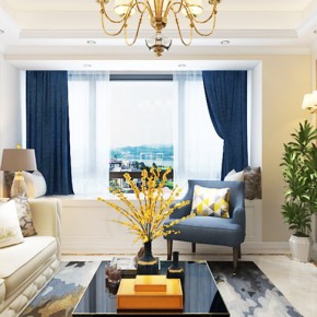 八方小區(qū)128平米簡歐風(fēng)格 ...