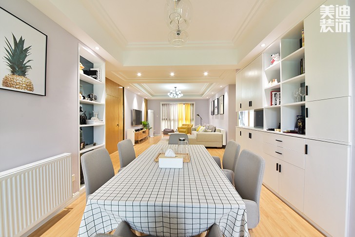 科大佳園120平日式MUJI風裝修案例圖--餐廳